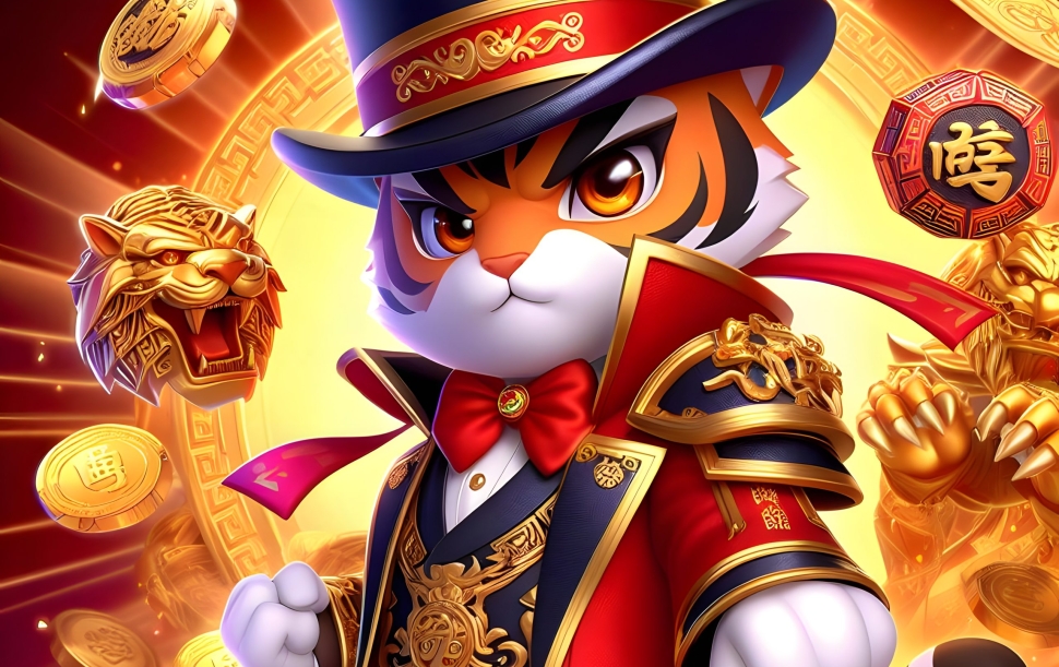 cat-top-hat-with-red-cape-gold-buttons